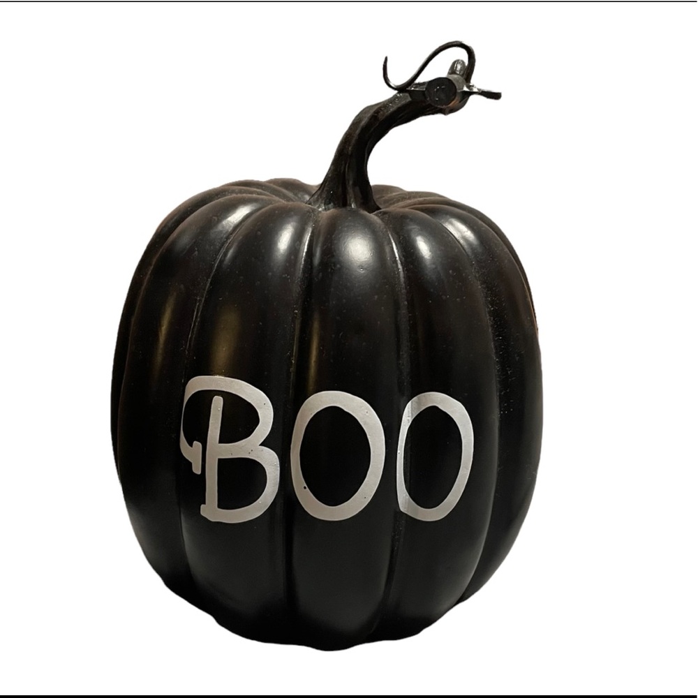 Small Lightweight Black Halloween Pumpkin
